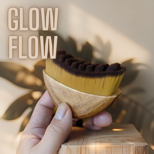 GlowFlow - ansiktsborste för lymfmassage