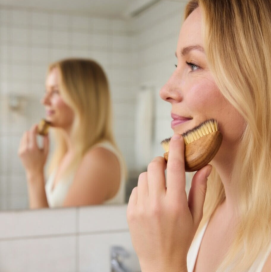 GlowFlow - ansiktsborste för lymfmassage